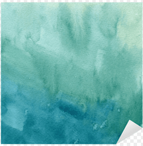 hand drawn turquoise blue green watercolor abstract - watercolor paint Isolated Graphic with Transparent Background PNG PNG transparent with Clear Background ID 4c988258