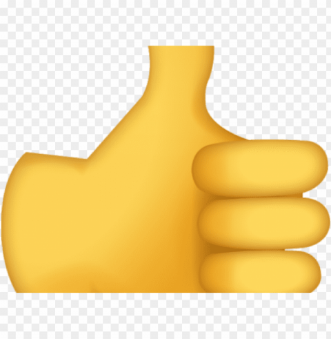 hand emoji clipart thums up - high resolution thumbs up emoji Transparent Background Isolated PNG Illustration