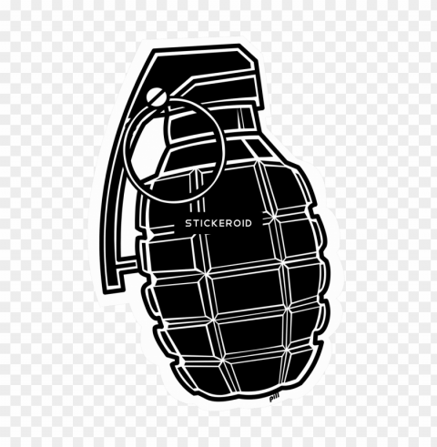 hand grenade - grenade logo decal Free PNG file
