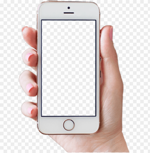 Hand Holding Phone Woma Transparent PNG Pictures For Editing