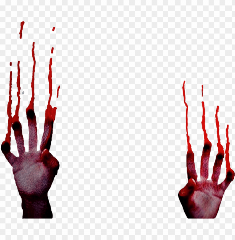hands blood splatter bloody drip halloween memezasf - blood Isolated Graphic on HighResolution Transparent PNG