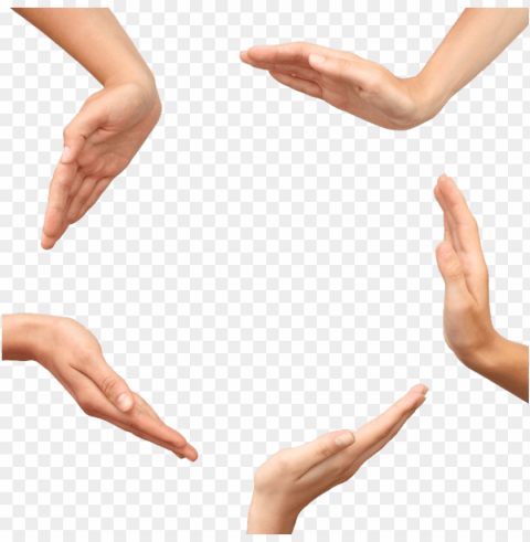 hands circle - hand PNG files with clear background variety