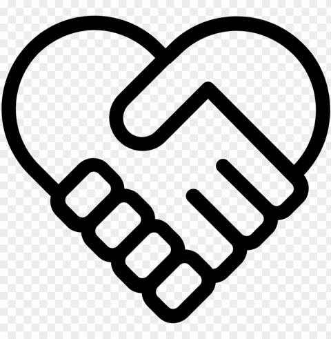 handshake heart icon - hand shake PNG photos with clear backgrounds