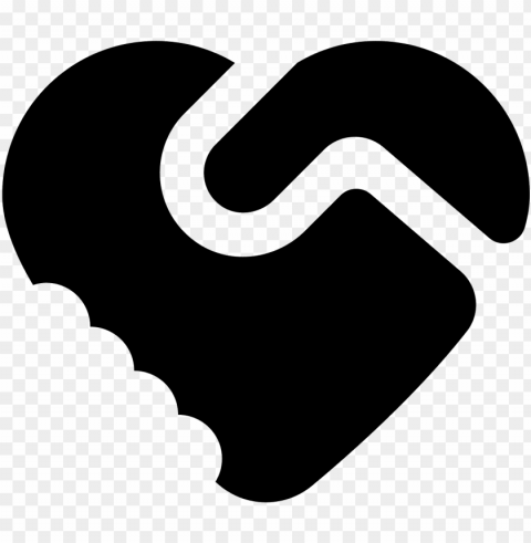 handshake heart icon - ico PNG files with no background bundle