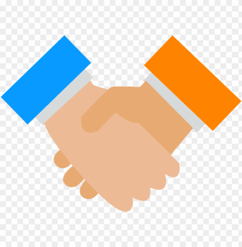 handshake - illustratio Isolated Character with Clear Background PNG