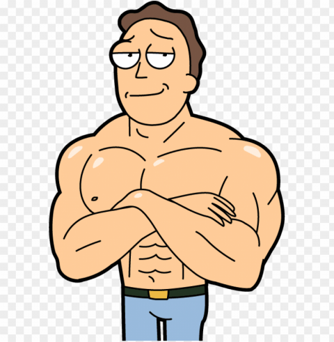 handsome jerry - jerry smith rick e morty PNG with Isolated Transparency
