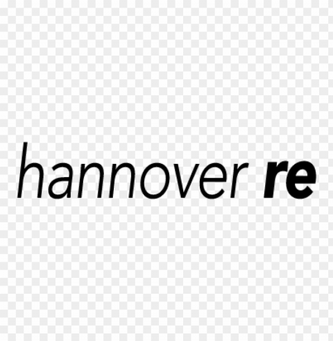 hannover re black vector logo High-resolution transparent PNG files