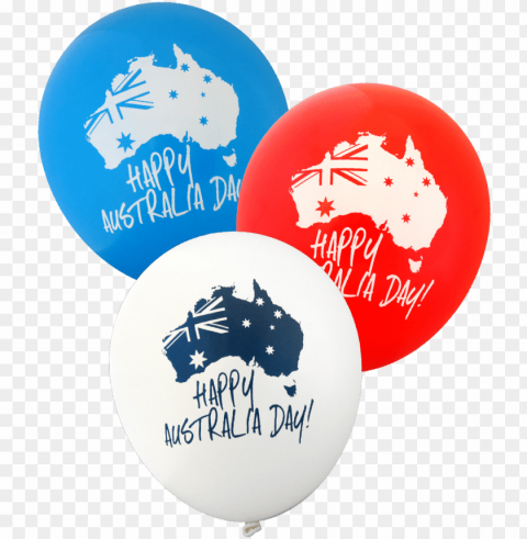 happy australia day balloons 1804 - australia day balloons HighQuality PNG with Transparent Isolation