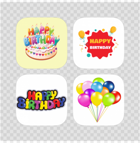 happy birthday Transparent graphics PNG