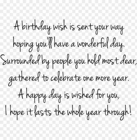 happy birthday and thanks for the gorgeous sentiment - happy birthday quotes PNG images with alpha transparency layer
