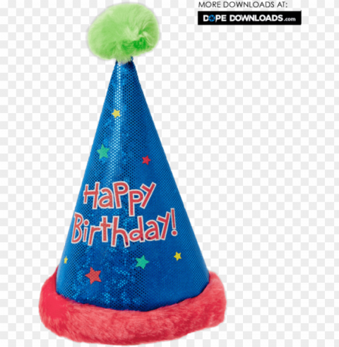 Happy Birthday Cap PNG Transparent Images Bulk