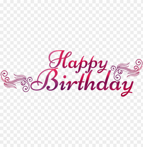 happy birthday designs wedding posters - happy birthday Isolated Design Element in Clear Transparent PNG