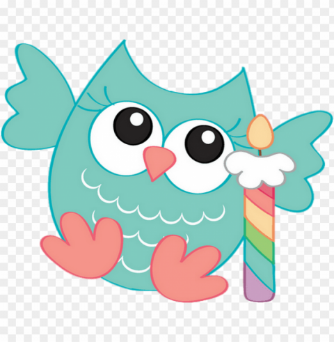 happy birthday owl High-definition transparent PNG