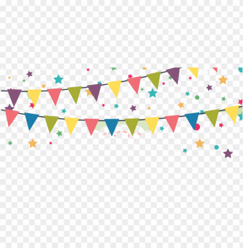happy birthday celebration - happy birthday confetti Isolated Design Element in Clear Transparent PNG