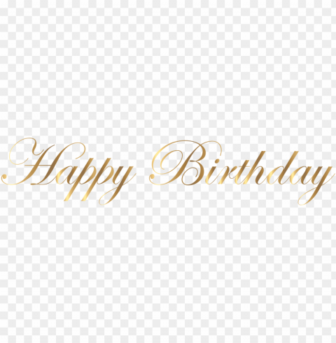 happy birthday happy birthday images birthday - gold happy birthday Isolated Object on Transparent Background in PNG