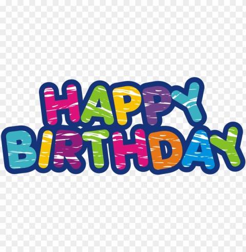 happy birthday - happy birthday logo PNG images with clear alpha layer