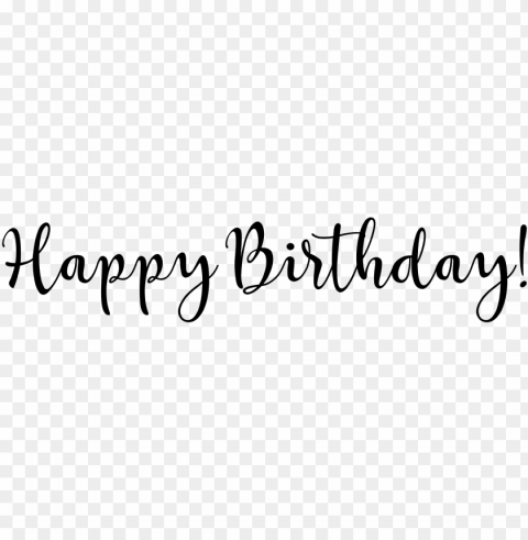 happy birthday word art - happy birthday text PNG with Isolated Transparency