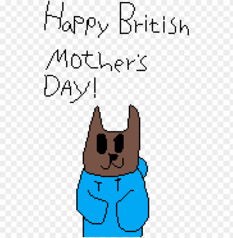 happy british mother's day - mother's day Isolated Graphic on Transparent PNG