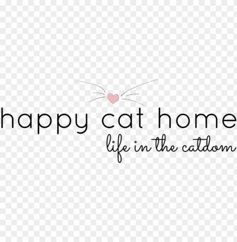 happy cat home Isolated Design Element in HighQuality Transparent PNG