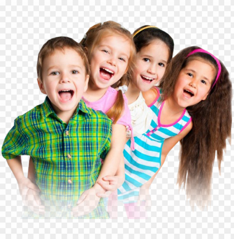 happy children transparent PNG with Isolated Object and Transparency