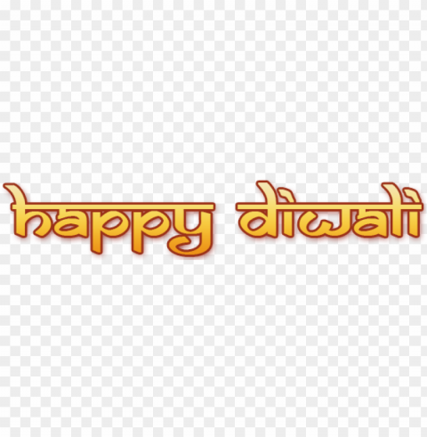 happy diwali text PNG high quality