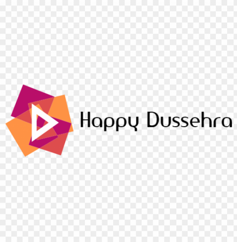 HAppy Dusshera text Transparent PNG Isolated Element PNG transparent with Clear Background ID 65df5060