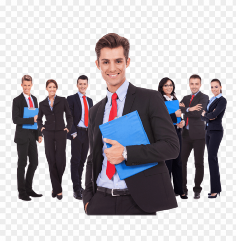 happy employees PNG transparent elements compilation