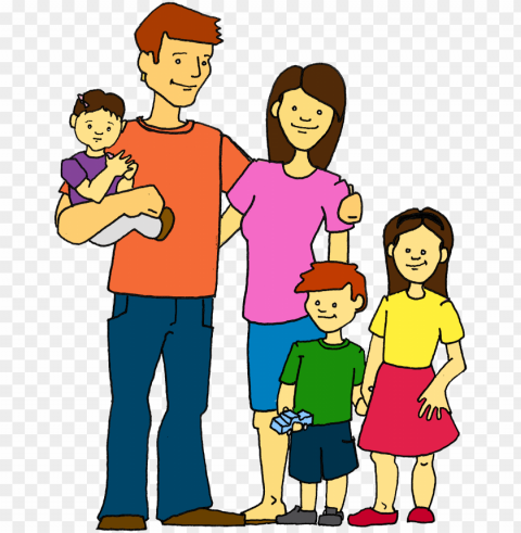 happy family clip art free - family clipart PNG Isolated Object with Clarity