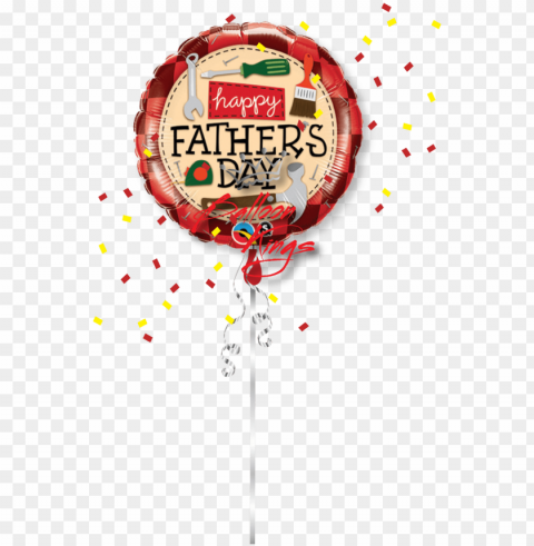 happy fathers day tools - happy father's day balloons Transparent Background Isolated PNG Art
