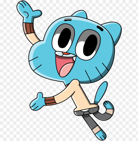 happy gumball watterson - o incrível mundo de gumball gumball Free transparent background PNG