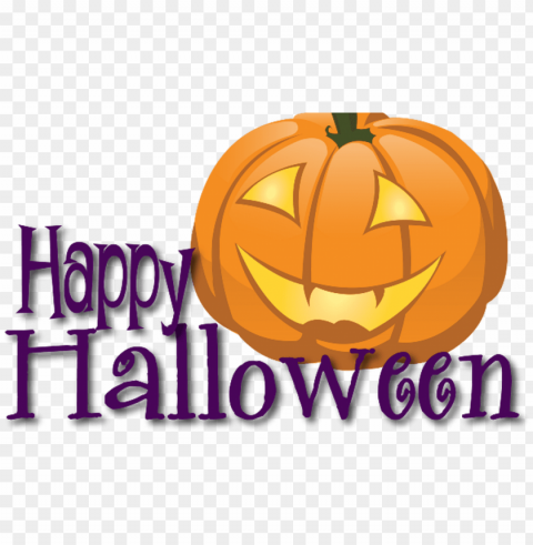 happy halloween pumpkin Isolated Icon on Transparent PNG