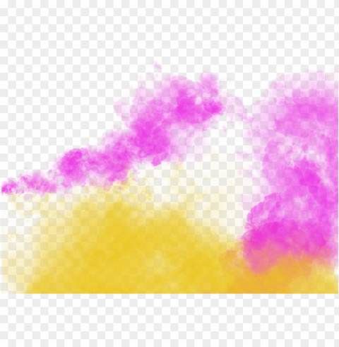happy holi color pink splash - watercolor paint PNG transparent elements complete package