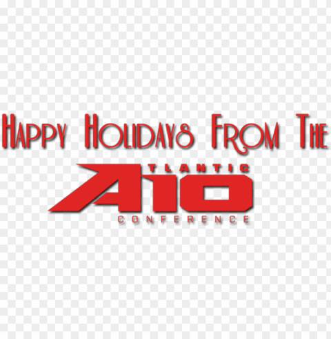 happy holidays from the atlantic 10 - carmine PNG images alpha transparency