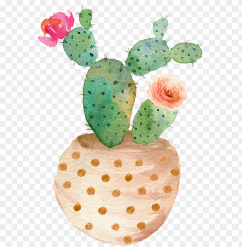 Happy Mothers Day Cactus PNG Transparent Designs For Projects