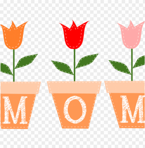 happy mother's day - mothers day banner PNG with no background for free