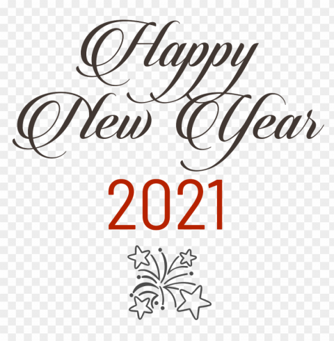 happy new year 2021 fireworks icon Clear background PNG clip arts