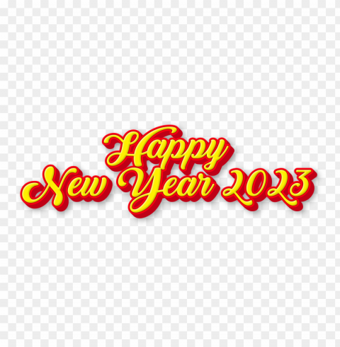 Happy New Year 2023 PNG Free Download Transparent Background