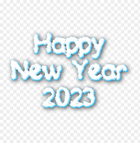 happy new year 2023 cloud 3d PNG for mobile apps - Image ID 5106d501