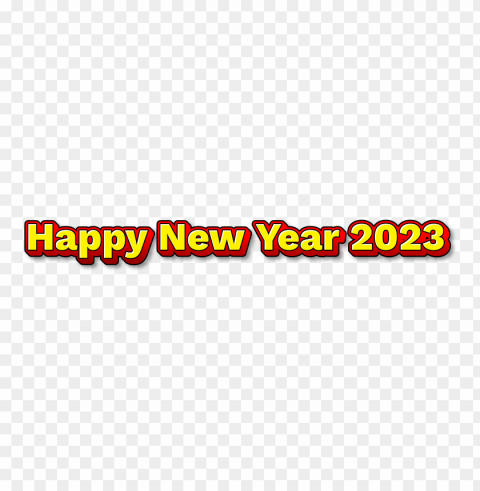 happy new year 2023 with superhero text PNG Image with Isolated Subject