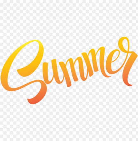 happy summer Isolated Character with Clear Background PNG