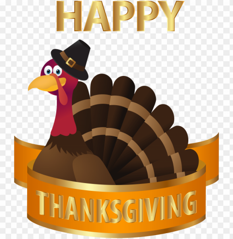 happy thanksgiving turkey image Transparent PNG photos for projects
