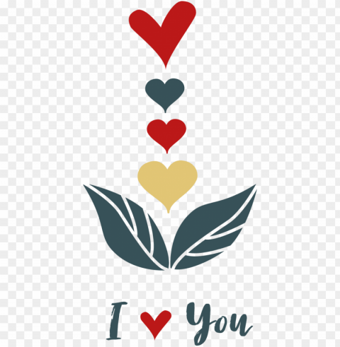 happy valentines day card design - heart HighQuality Transparent PNG Element