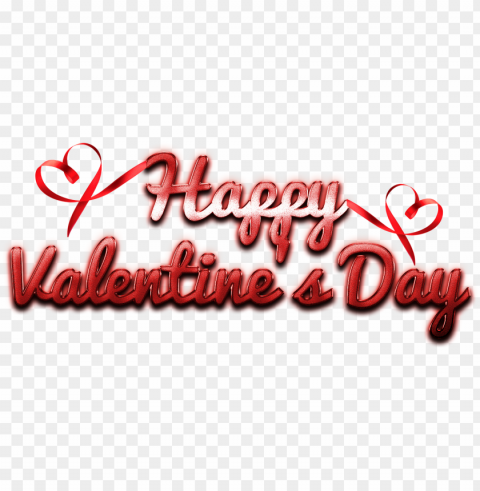 happy valentines day clipart - red ribbon heart Free PNG images with transparent background