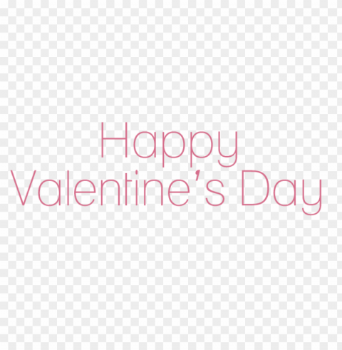 happy valentine's day simple Isolated Character in Transparent Background PNG