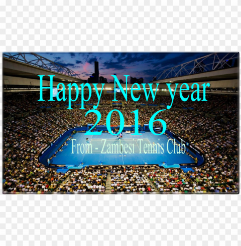 happynewyear2016 - rod laver arena Transparent PNG picture