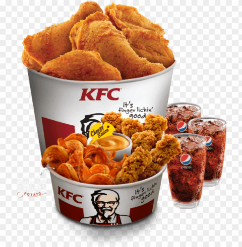harga kfc bucket berganda - kfc HighQuality PNG with Transparent Isolation PNG transparent with Clear Background ID 81f25536