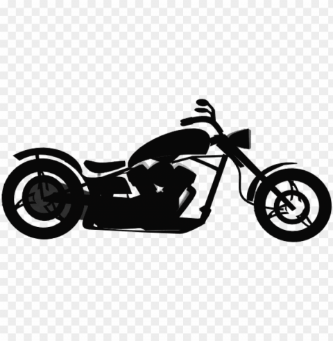 harley davidson clip art - harley motorcycle clipart black and white Isolated Artwork on HighQuality Transparent PNG