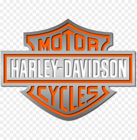 harley davidson emblem logo - transparent background harley davidson logo Isolated Design Element in HighQuality PNG