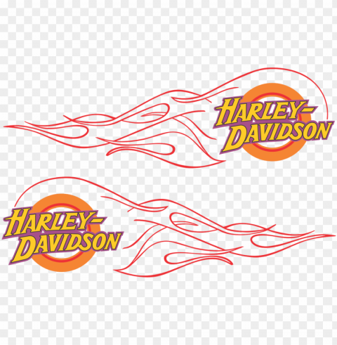 harley davidson flame logo vector - harley davidson flame logo Transparent Background Isolated PNG Illustration