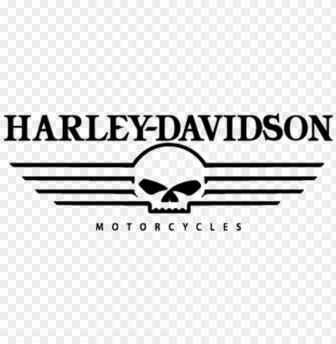 harley davidson motorcycle logo skull Isolated Subject in Transparent PNG